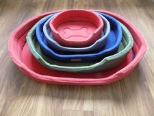 Oval dog beds machine washable