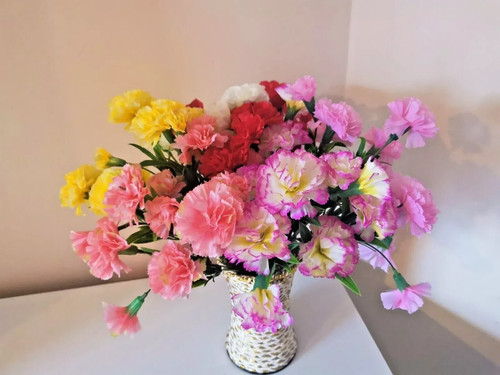Artificial flowers silk fake - silk,
