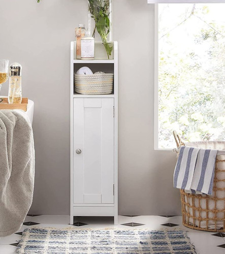 Slim bathroom storage cabinet - bathroom,