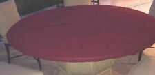Ruby red Felt poker table