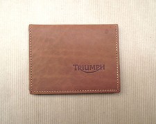 Triumph logo Brown Leather