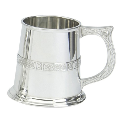 Pint pewter stirling celtic - 1,