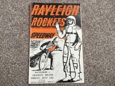 * RAYLEIGH v CRADLEY 12/7/63 speedway programme.