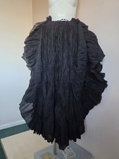 Women's 25 Yard Tribal ATS Belly Dance 100% Cotton Black Skirts 36 Inches