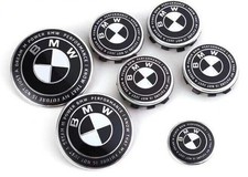 7X B-M-W Hood Wheel Emblem Rim