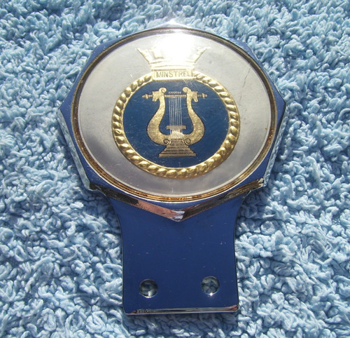 Vintage 1960s hms minstrel car - hms,