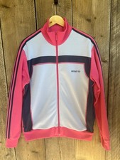 Mens Adidas Retro Tracksuit Top Originals Large .