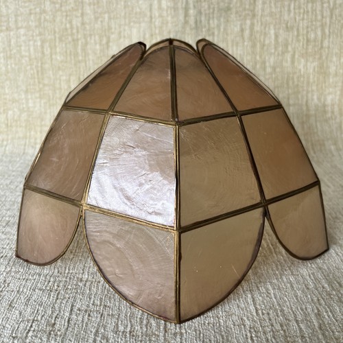 Capiz shell ceiling light - shell,