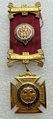 Masonic medal jewel - medal, raob