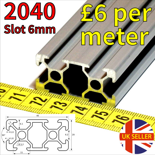 2040 aluminium extrusion - 2040,