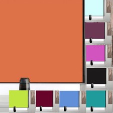 BLACKOUT ROLLER BLINDS BLIND IN 12 COLOURS - SLIGHT SECONDS