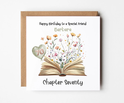 Personalised 70th birthday - personalised,