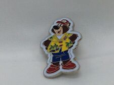 Bradley Bear in his yellow shirt Haven Pin Badge