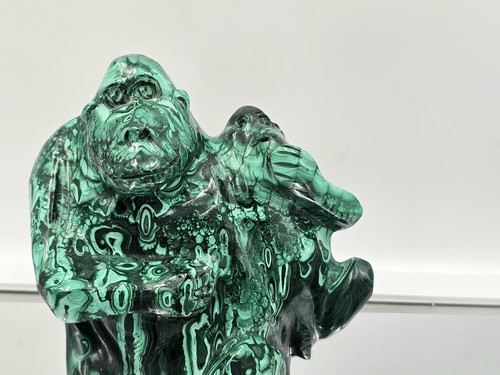 Large malachite crystal - large,
