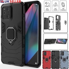 For OPPO Find X5/X3/X2 Pro/Lite/Neo 5G Case Tough Armor Ring Holder Stand Cover