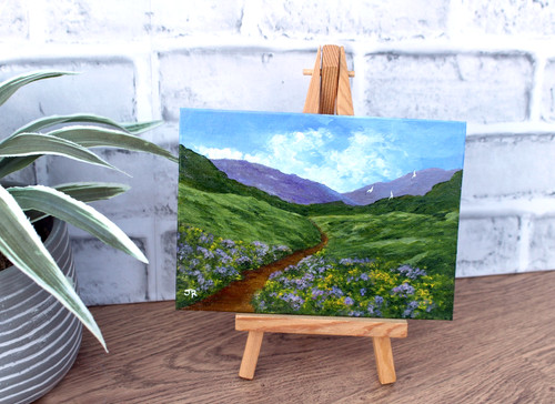 Original painting mountain - original,