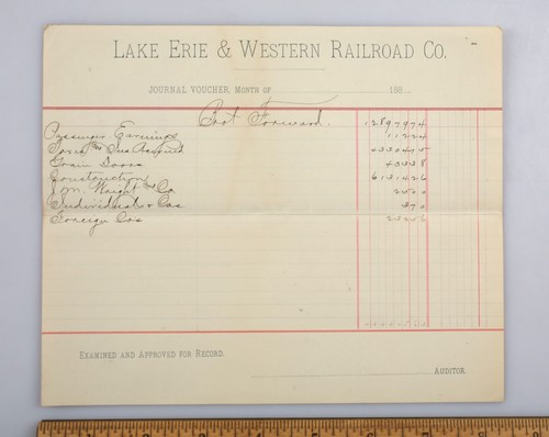 Vintage 1889 lake erie - vintage,