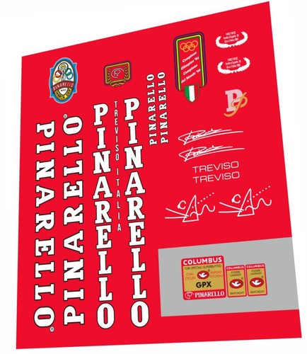 Pinarello treviso frame - frame, decal