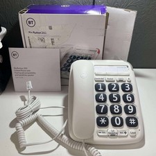 BT Big Button 200 Corded Phone with Handsfree Speaker Damaged Box