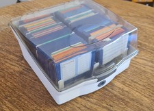 120 x AMIGA GAME DISKS - Commodore AMIGA 500 / 600 / 1200 + DISK BOX!