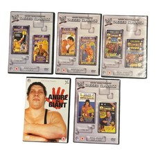 WWE Tagged Classics Lot – WrestleMania 1–4 + Royal Rumble 1988–1992