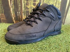 Timberland Euro Rock Hiker Mid Navy Leather Walking Hiking Boots UK 10 EU 44.5