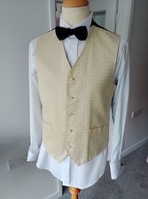 Men's Gold Waistcoat