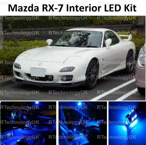 Blue premium mazda - blue, rx-7