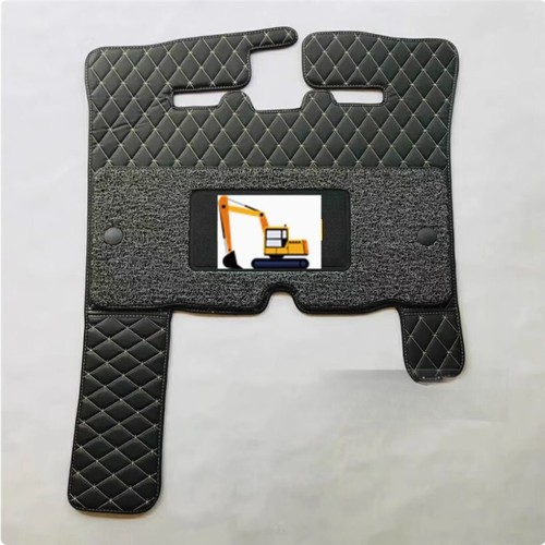 Excavator cab foot pad carpet - cab,