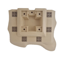 LEGO 3D Tan Baseplate Building