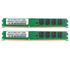 8GB Kits 2X 4GB PC3-10600 DDR3-1333M​Hz Memory For Dell Optiplex 380 390 580 NEW