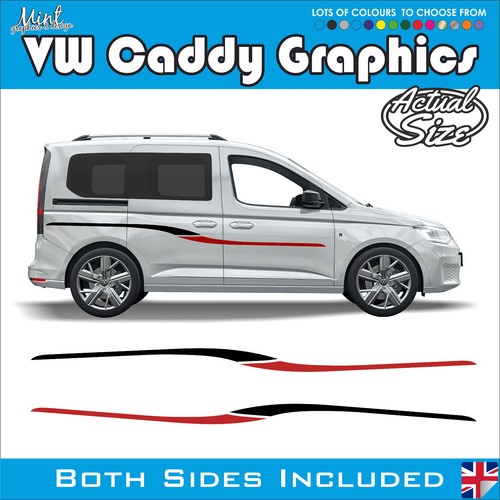 Caddy side stripes - vw,