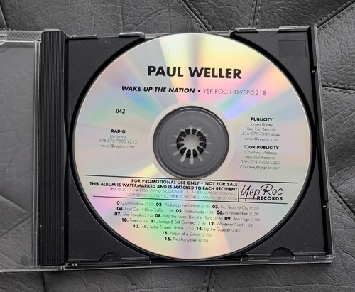 Paul weller usa promo cdr - weller,