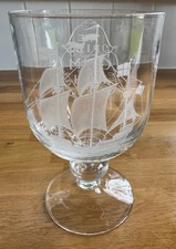 Pilgrim Fathers 1620-1970 commorative goblet Peter Dreiser engraved