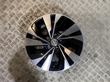 18-21 VW POLO AW 15" INCH 5 STUD 10 SPOKE ALLOY WHEEL 5.5JX15H2 (SCRATCHED)