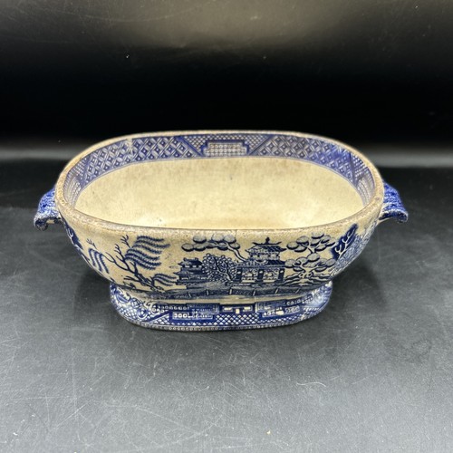 Antique davenport blue - antique,