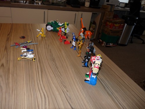 Power rangers bundle megazord - rangers,