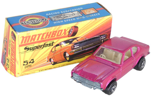 Matchbox ford capri - matchbox, no