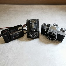 Job Lot of Vintage Camera Ensign, Halina Af810, Praktica LTL  