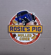 Westons Cider new Rosie's Pig