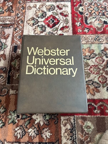 Webster universal dictionary - webster,