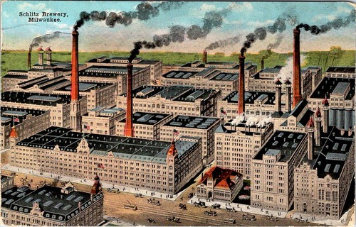 1920 beer schlitz brewery - schlitz,