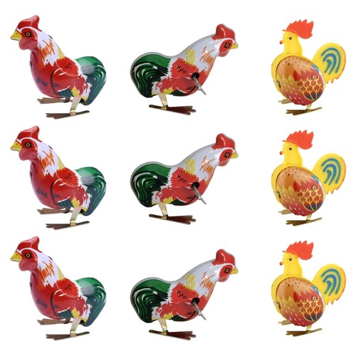 Collectible windup rooster toy - windup,