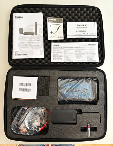 Shure blx sm31fh wireless - shure,