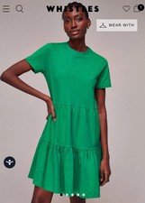 Whistles tiered jersey dress -