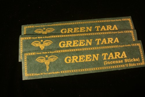 Green tara incense packets - tara,