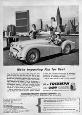 1955 Triumph TR2 "Importing