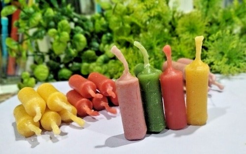 Handmade beeswax candles - 10, x