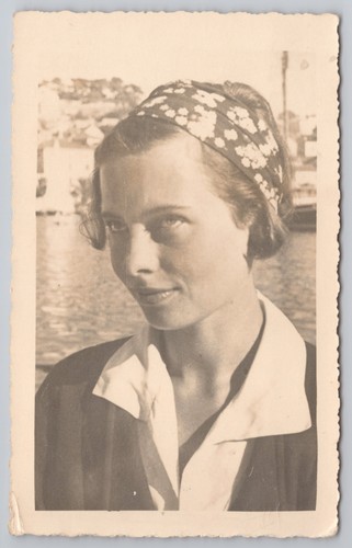 Postcard vintage rppc - postcard, portrait