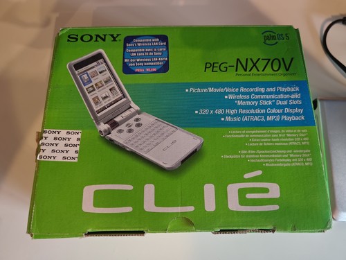 Sony clie peg nx70v handheld - clie, peg-nx70v/e